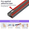 Stainless Steel Management Raceway of Cables, 3-Pack 39.37in Metal Cable