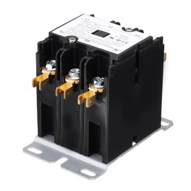 DMiotech HVAC Contactor, 3 Pole FLA 30 Amps 240V Coil Air Conditioner Contactor Compressor Condenser Motor AC Definite Purpose Contactor, UL Listed