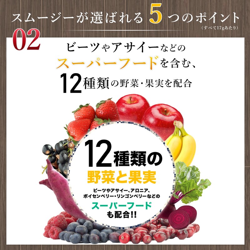 MDCメタボリック エンナチュラル ビューティベリー スムージー (約15回分 255g / 1杯49.6kcal)合成甘味料不使用 (ポリフェノール/乳酸菌/活性型酵素) 食事置き換え