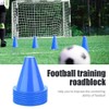 Broco 10pcs Soccer Training Cone Football Barriers Plastic Marker Holder
