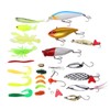 Fishing Tackle Set Soft and Hard Lure Baits Tackle Kit