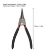 External Straight Circlip Pliers Carbon Steel Rubber Multifunctional Ring Retaining