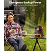 KopBeau Portable Camping Fan with Lights, 20000mAh Rechargeable Battery Operated