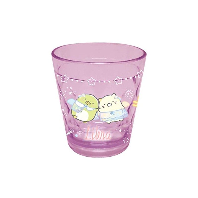 Kei Company Sumikko Gurashi SG-12CCL-TB 12 Constellations Glitter Clear Cup
