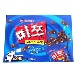 Korean Snack Chips, Cookies, Candy Gift package (MIZ BLACK) 1Pack