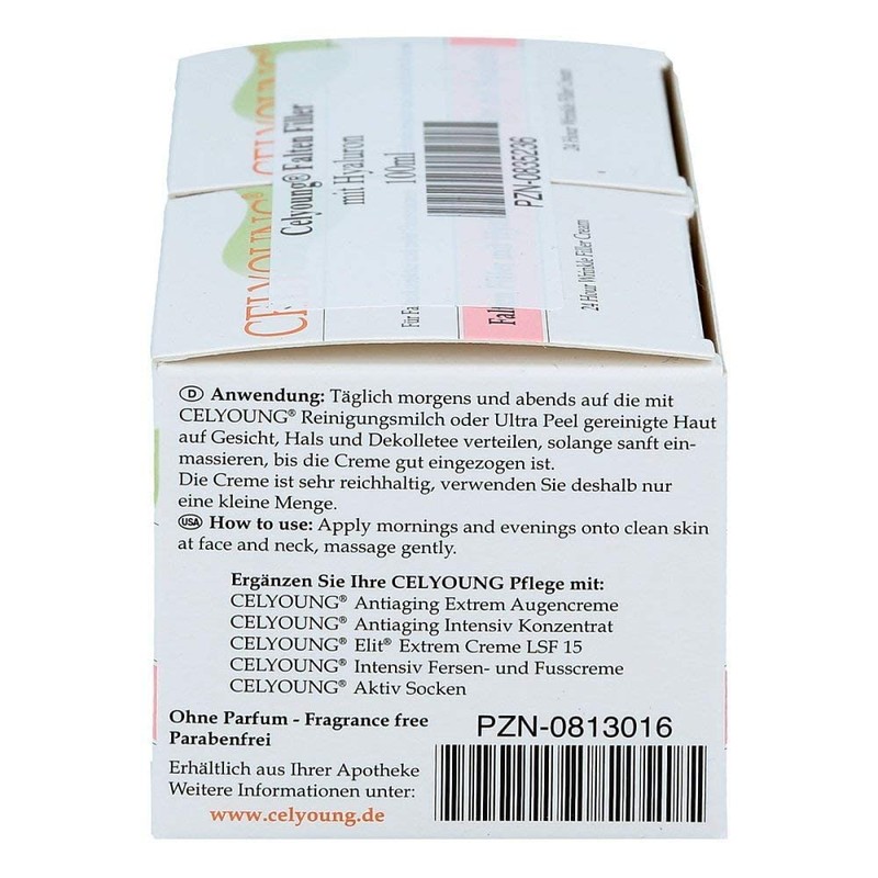 CELYOUNG Wrinkle Filler with Hyaluronic Cream 100 ml
