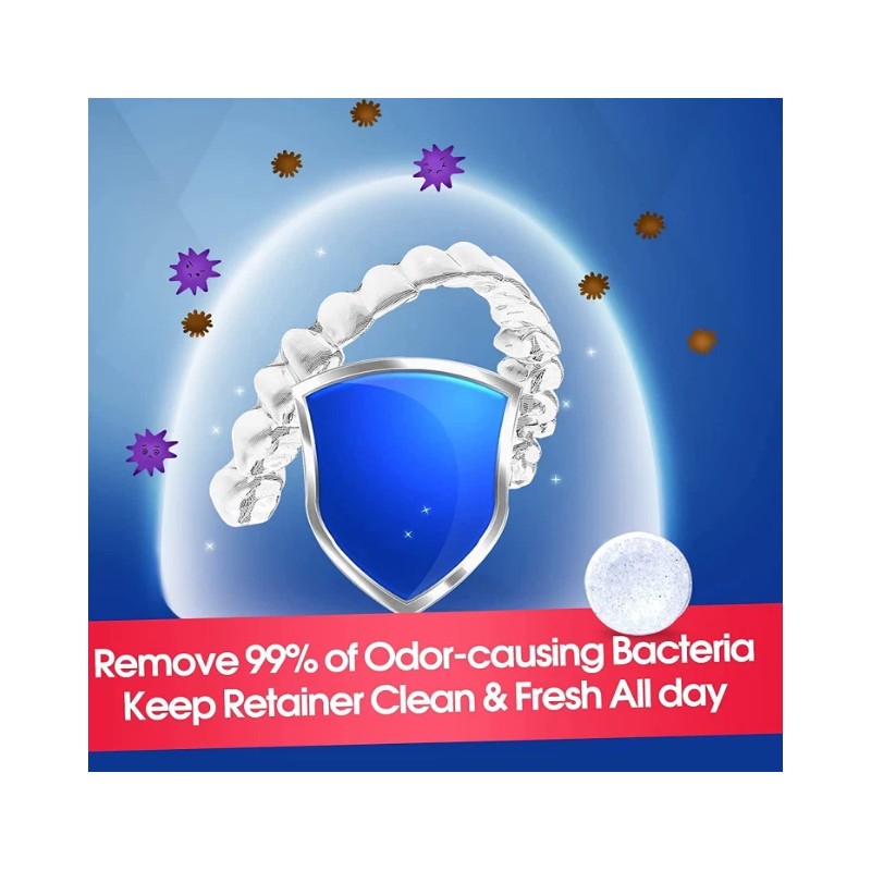 YKL Retainer & Denture Cleaner Tablets - 4 Months Supply