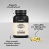 Bulk Super Strength Omega 3 Softgels, 1 Month Supply, Pack