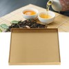 Gold Stainless Steel Tray Decorative Jewelry Dish Makeup Tray Organizer