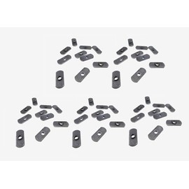 50 Pack 3/8-16 Spot Weld Nuts - Double Tab - ND 3324