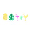 5 Pack 150g Confetti Flamingo Party Glitter Sequin Confetti Baby