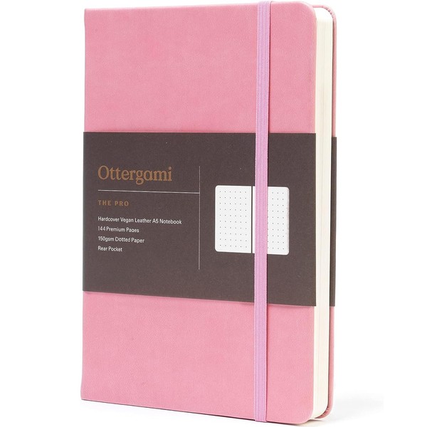 Ottergami Dotted Notebook A5 Hardback - The Pro Bullet Dot