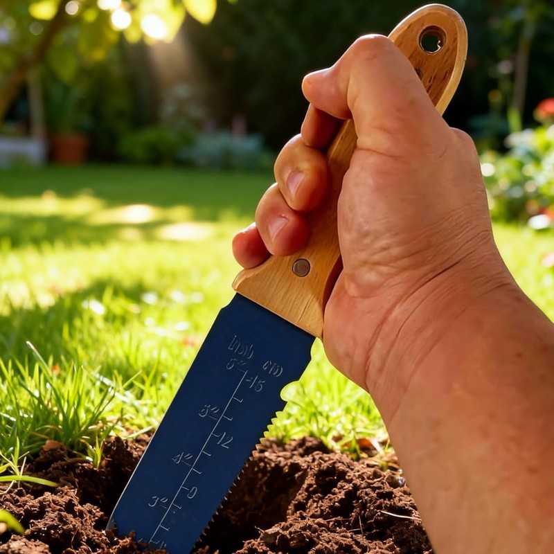 Pala Jardinería Multifuncional LUNA PARK con Cuchillo Sierra y Funda
