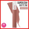 Labial líquido indeleble Matte Ink Maybelline, tono70 amazonian Labial líquido