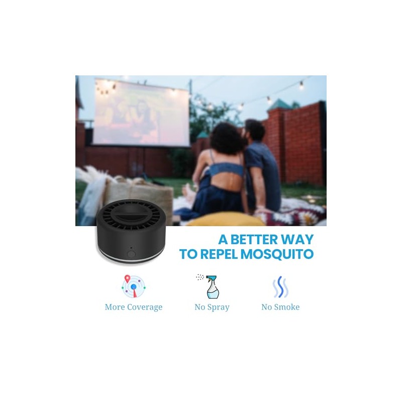 Mosquito Repeller Refills 2 Pack – 240 Hours Each, Total