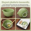 Matcha Set, Matcha Schale mit Ausgießer, 7 Stück Matcha Zubehör,