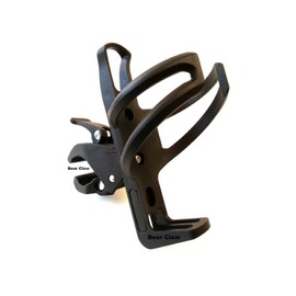 Goldwing Passenger Grab Rail Motorcycle Cup Holder - Not Designed for Handle Bar Mount Satin Black - Bear Claw 6216GWA