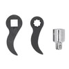 Pliver Wrench Adapter Head, 2 x Bar Adapter Head Tools,