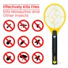 Electric Fly Swatter Racket - Indoor Bug Zapper for Home,