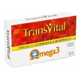 Vitaminas Transvital Caja Cápsulas Sabor