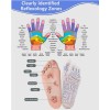 Unbranded NEW Reflexology Socks and Glove with 4 Acupressure Acupoint