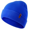ROXUN Knit Cuffed Beanie for Men/Women, Soft Warm Winter Hat