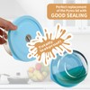 Replacement Lids for Pyrex 7200-PC 2 Cup, Silicone Round Storage