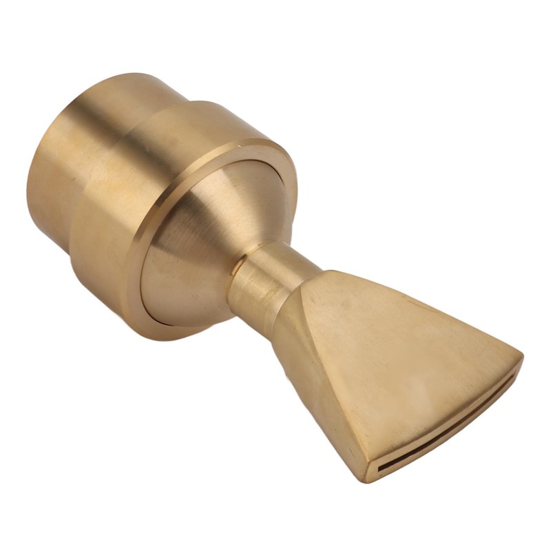 Fan Shaped Fountain Nozzle Copper Adjustable Uniform Water Spray Fan