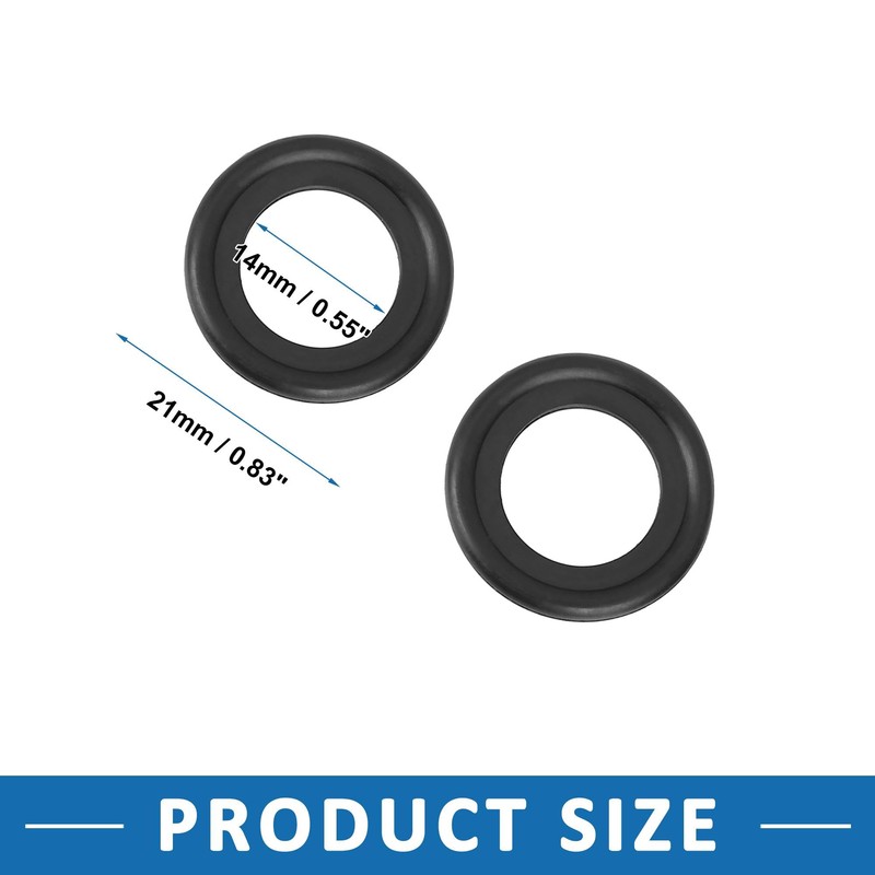 A ABSOPRO Drain Gasket Drain Washer Drain Bolt Gasket Oil