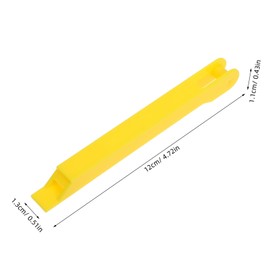 BIUDECO Stained Glass Copper Foil Tool Manual Crimper for Foil Wrapping Yellow Durable Stained Glass Tool Kit for Creative Projects