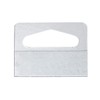 EXHIVIT Perchas Adhesivas, Colas De Pato, 1.000 Piezas C-61