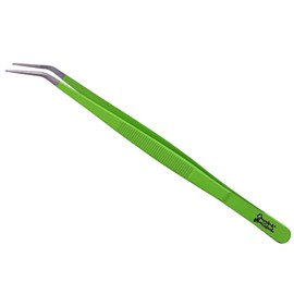 Long Stainless Steel Tweezers with Curved Tip. Ideal Tool for Cactus and Succulents Gardening by Chopstick And Succulents
