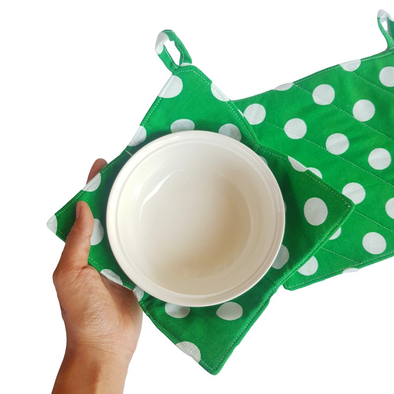 CUSHYSTORE Bowl Cozy Pot Holder Canvas Holders Heat and Cold