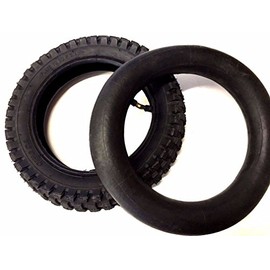 12-1/2 x 2.75 (12.5 x 2.75) Tire & Inner Tube w/Bent Valve stem