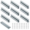 Mynoozi 10 Pack 80mm Long (64mm Hole Centre) Kitchen Cabinet