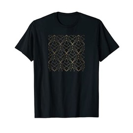 Watercolor Geometric Triangles Pattern T-Shirt