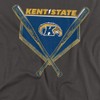 LOGOVISION Kent State University Baseball Diamond Unisex Infant Snap Suit