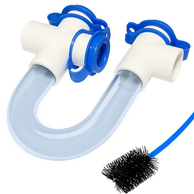 GAGALOR Condensate U Trap PVC Standard 3/4 Inch Connector Pipe