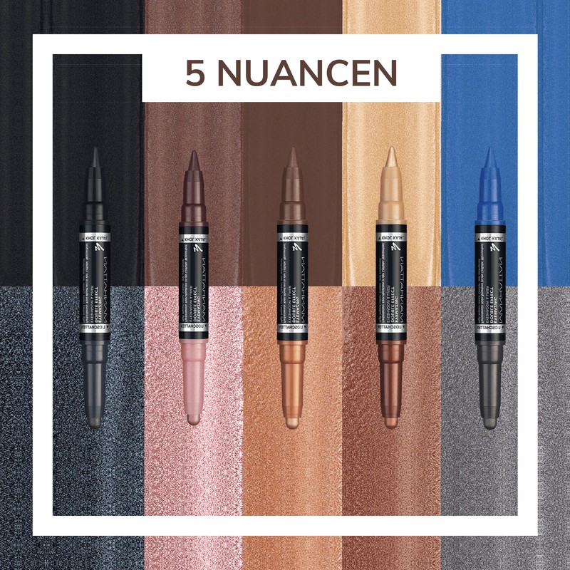 Manhattan Eyemazing Double Effect Eyeshadow & Liner, 2-in-1 Eyeshadow &