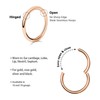 Anillo de Nariz de Aro para Mujeres y Hombres, Kucheed