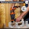 OMIDEAS 10 x Angle Brackets (50 x 50 x 35