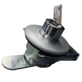 Adrian Steel 28333-0, Push Button Lock Cylinder Assembly & Key for Toolboxes