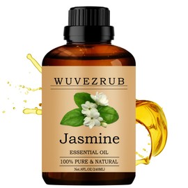 Jasmine Essential Oils 240ML, Organic 100% Pure and Natural Jasmine Essential Oil for Aromatherapy Diffuser - 8 Fl Oz/Jasmine