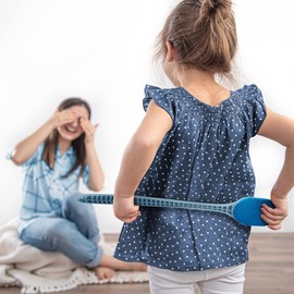 The Ultimate Back Scratcher, Scalp Massager, Back Massager, & Exfoliator - Large Scratch Surface, an All Body Back Scratcher That Gives a Deep Soothing Scratch (Blue)
