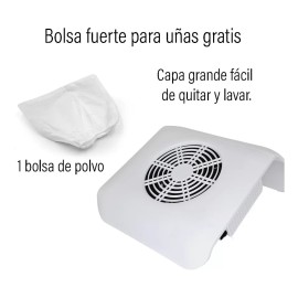 Obp Extractor De Polvo Para Uñas Acrílicas Gel Profesional Obp