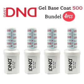 DND Gel Base Coat 500 0.5 oz Bundle 4 pcs