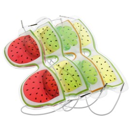 IWOWHERO 4pcs Blindfold Gel Eye Jade Eye Reusable Eye Masks Eye Massage Tools Hot Compress Eye Masks Cooling Eye Patch Cold Compress Eye Mask Facial Mask Eye Sleep Mask Eye Care Masks Pp