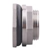 DERNORD 1" Female Bulkhead Water Tank Connector Stainless Steel Bulkhead
