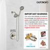 gotonovo Dual 2 in 1 Shower Head Kit High Pressure