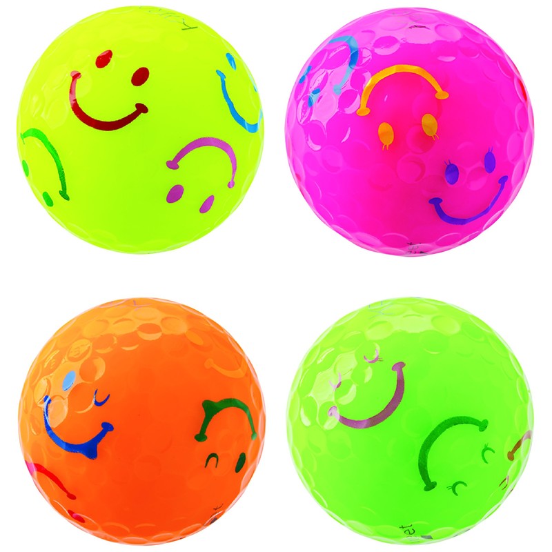 Casco Women's Kira SWEET Golf Balls, 4 Pieces, Assorted Colors